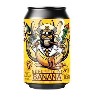 Republic of Banana smoothie sour ale banánnal és karamellel 0,33 l dobozos