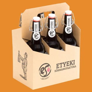 Ünnepi sörválogatás - 6 db etyeki kézműves élősör - webshop rendelés