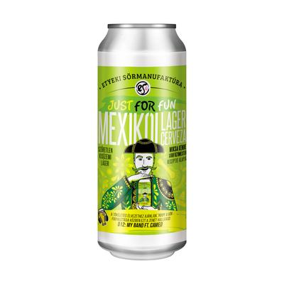 0,44 l Aludobozos - Just For Fun  Cerveza Mexikói Láger